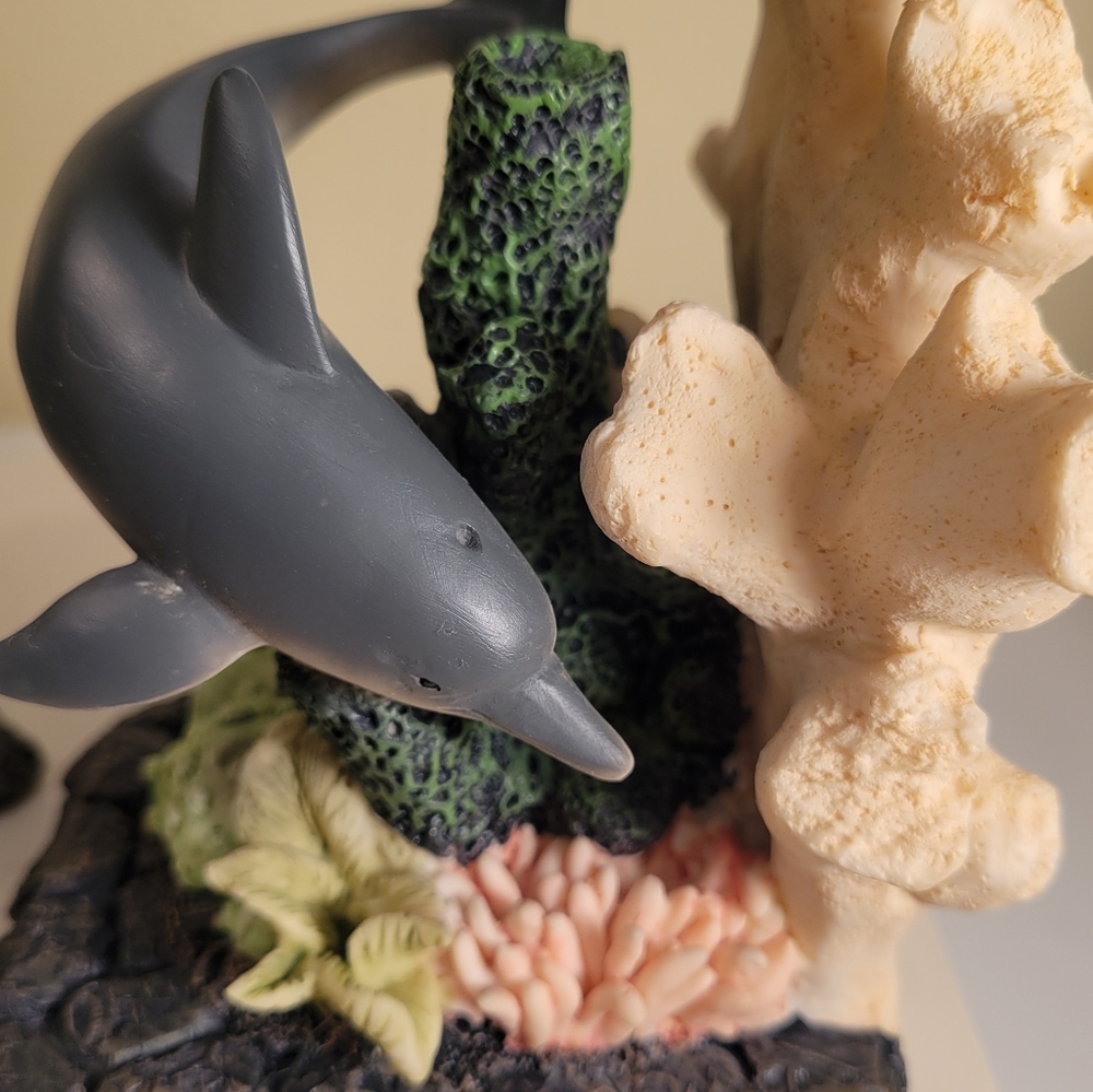 Dolphin Coral Reef Bookends - Picture 5 of 9